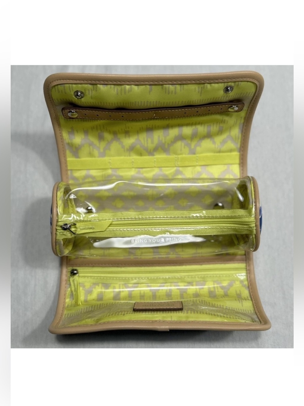Stella & Dot jewelry roll case